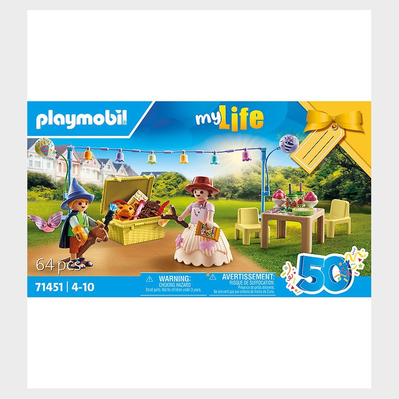 Playmobil My Life - Udkldningsfest - 71451 - 64 Dele