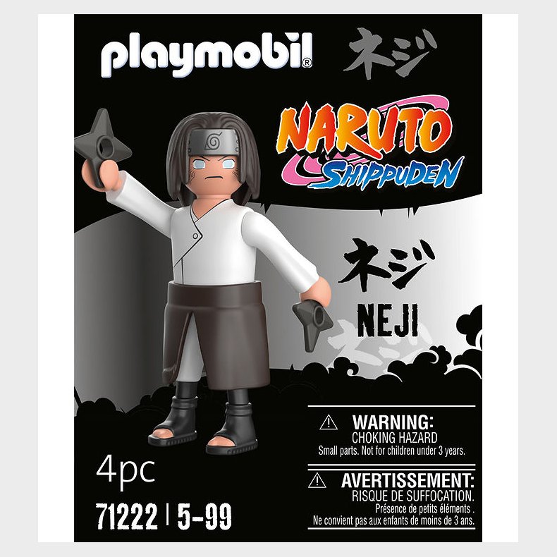 Playmobil Naruto - Neji - 71222 - 4 Dele