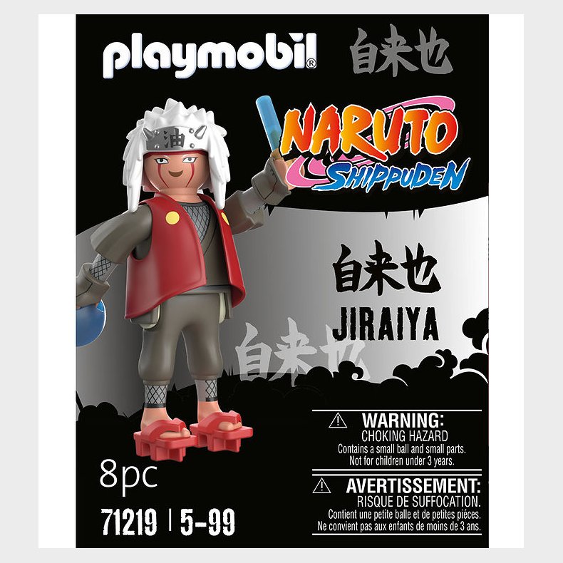 Playmobil Naruto - Jiraiya - 71219 - 8 Dele