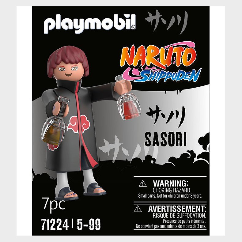 Playmobil Naruto - Sasori - 71224 - 7 Dele