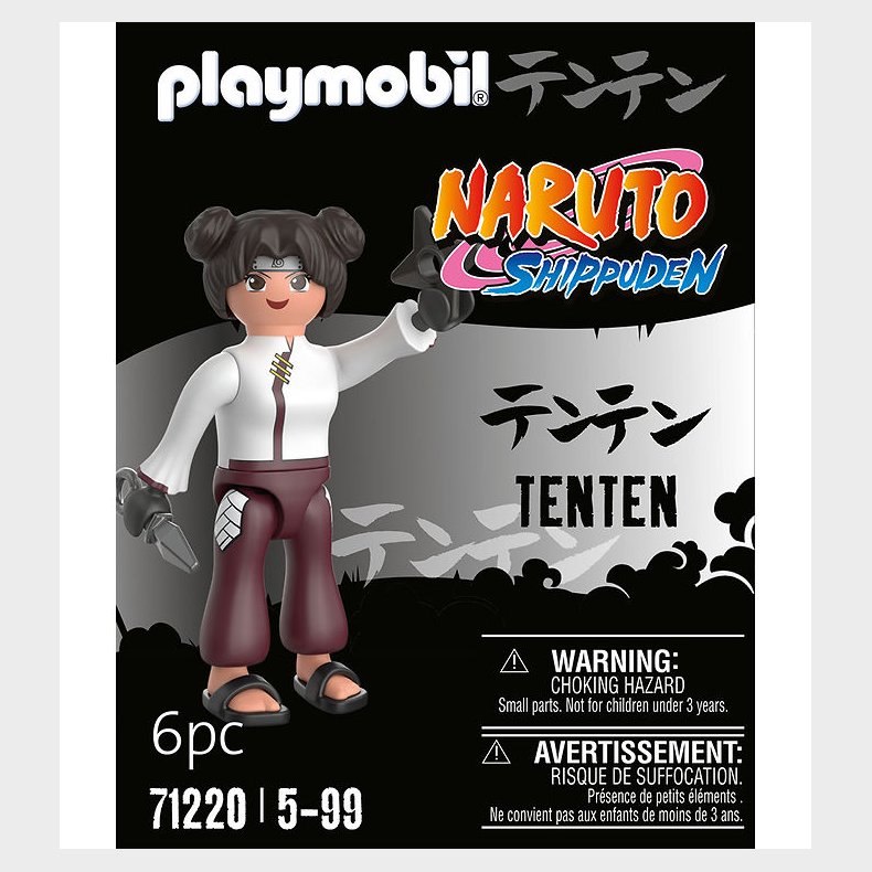 Playmobil Naruto - Tenten - 71220 - 6 Dele