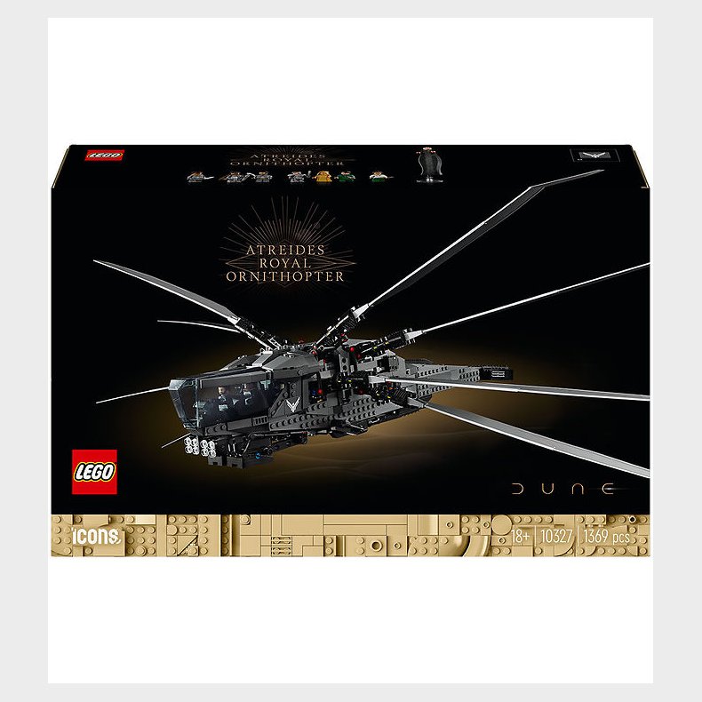 LEGO Icons - Dune Atreides Royal Ornithopter 10327 - 1369 Dele