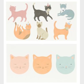 Meri Meri Tatoveringer - Cats
