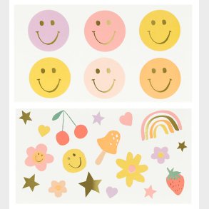 Meri Meri Tatoveringer - Happy Faces