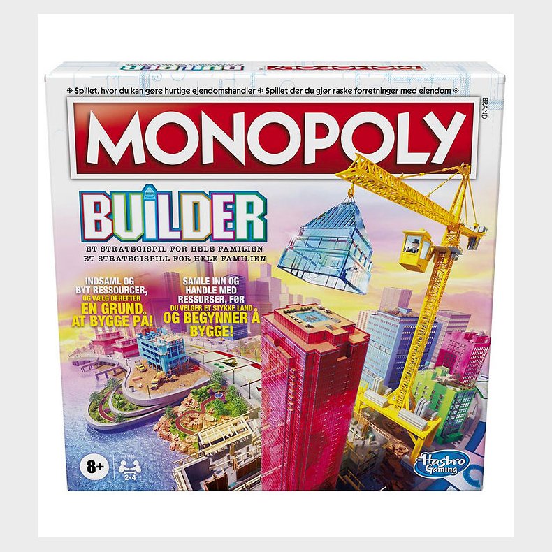 Hasbro Brtspil - Monopoly Builder