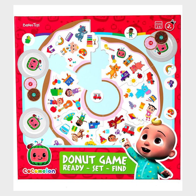 Hasbro Spil - CoComelon Donut Game - Ready, Set, Find