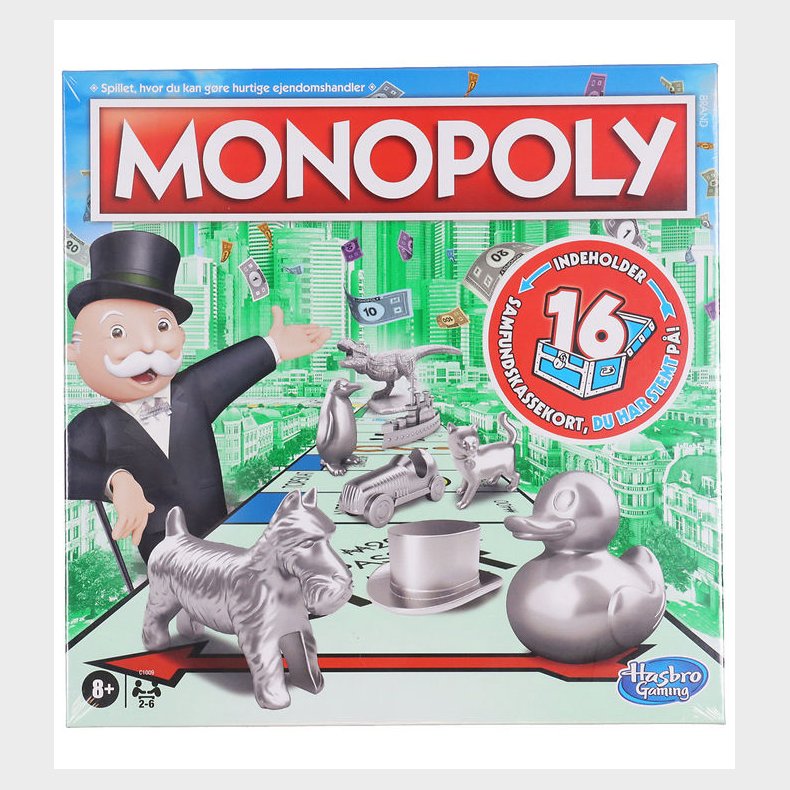 Hasbro Brtspil - Monopoly Classic