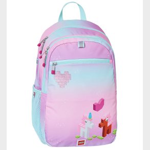 LEGO Iconic Sparkle Rygsk - Bl/Pink