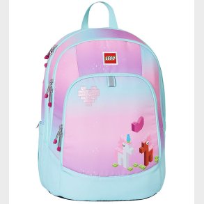 LEGO Iconic Sparkle Skoletaske - Bl/Pink