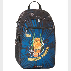 LEGO Ninjago Rygsk - Bl/Sort m. Print