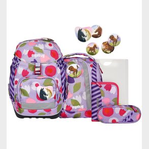 Ergobag Skoletaskest - Pack - Flower PowBear