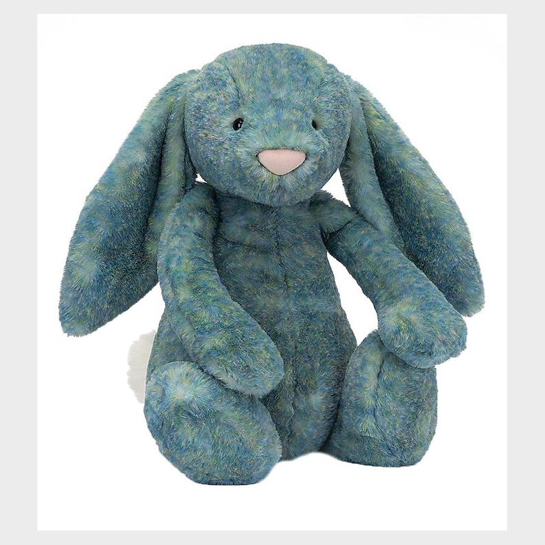 Jellycat Bamse - Huge - 51x21 cm - Bashful Luxe Bunny Azure