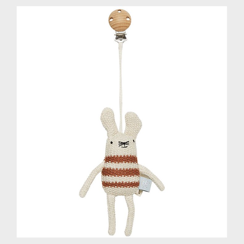 OYOY Barnevognsophng - Musetti Mouse - Off White/Melange