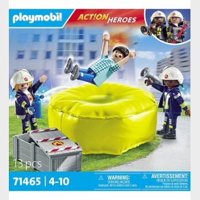 Playmobil Action Heroes - Brandmand med Luftpude - 71465 - 13 De