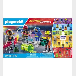 Playmobil Action Heroes - My Figures: Brandvsen - 71468 - 70 De