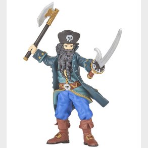 Papo Sortskg-pirat - H: 10,5 cm