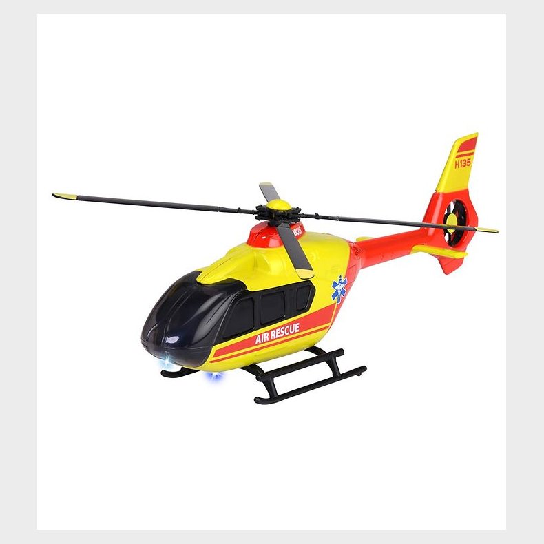 Majorette Legetj - Airbus H135 Redningshelikopter m. Lys/Lyd