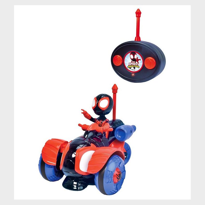 Jada Fjernstyret Bil - Spidey And His Amazing Friends RC Techno-