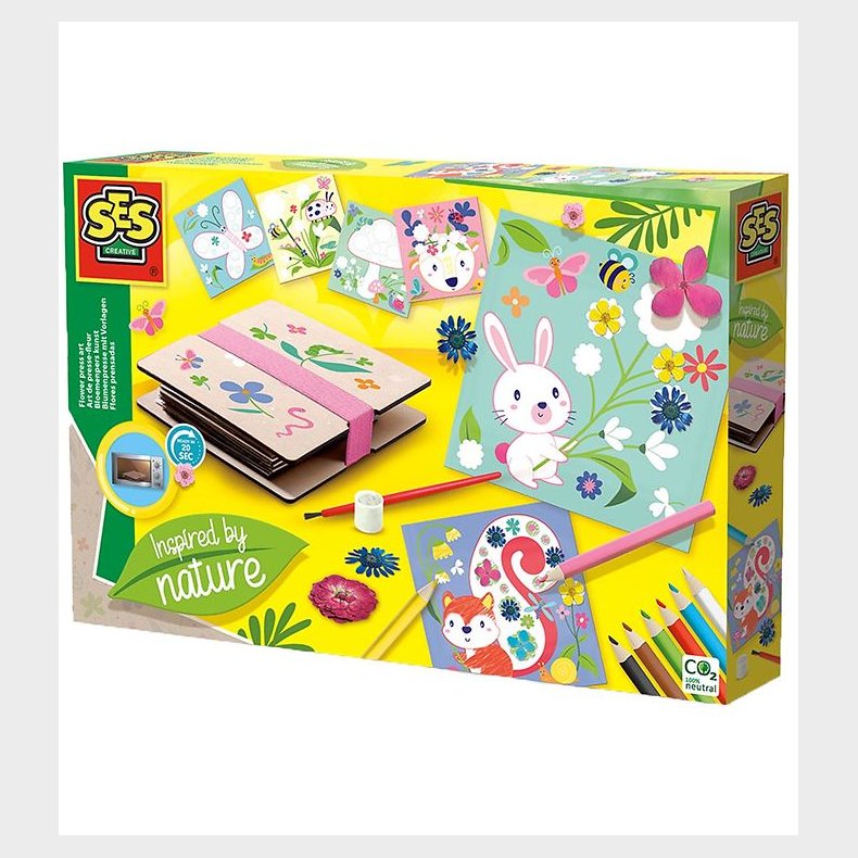 SES Creative Kreast - Blomsterpres