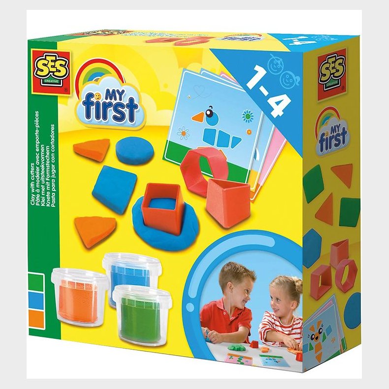 SES Creative Modellervoks - Min Frste Modellervoks m. Figurer