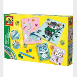 SES Creative 3D Kort - Kort Quilling