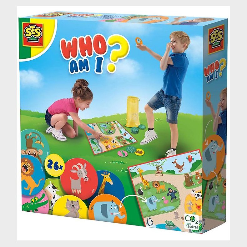 SES Creative Spil - Hvem Er Jeg - Dyr