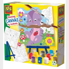 SES Creative Kreast - Mal Efter Nummer - Kledyr