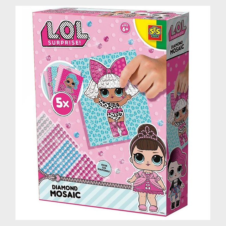 SES Creative Mosaik - L.O.L - Diamant Mosaik