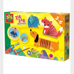 SES Creative Kreast - Origami - Zigzag Dyr