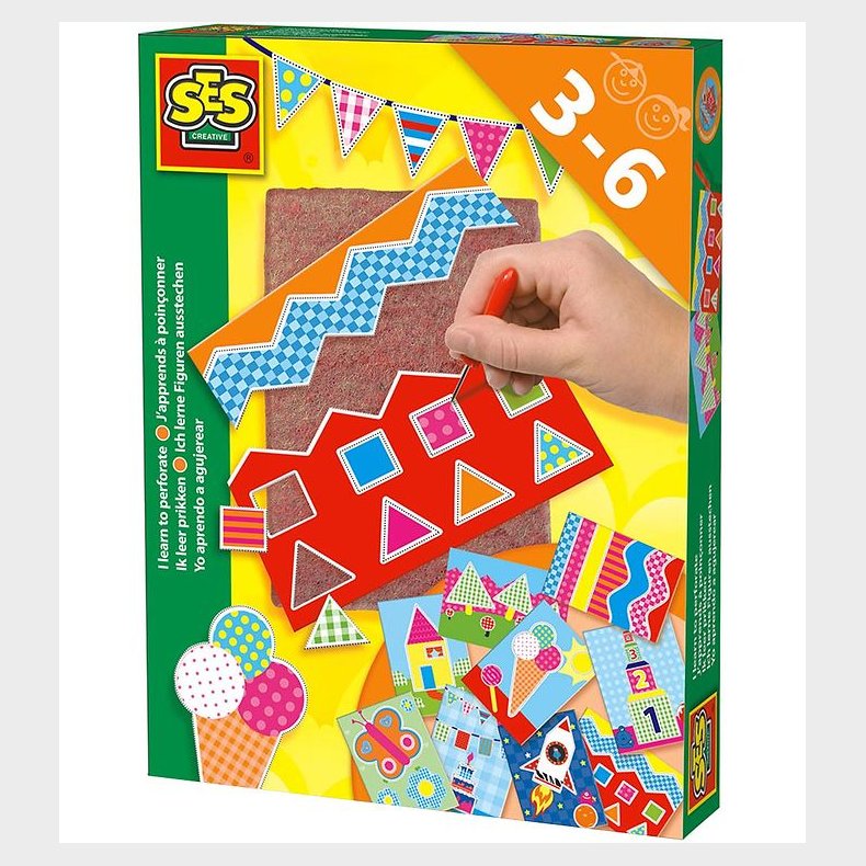 SES Creative Kreast - Jeg Lrer At Perforere