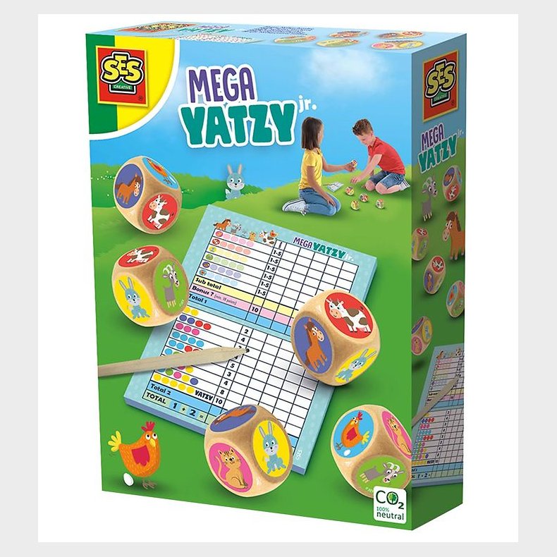 SES Creative Spil - Yatzy - Mega Junior