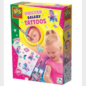 SES Creative Tatoveringer - Enhjrning Galaxy