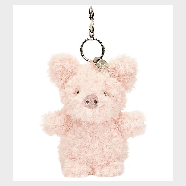 Jellycat Nglering - 17x6 cm - Little Pig Bag Charm