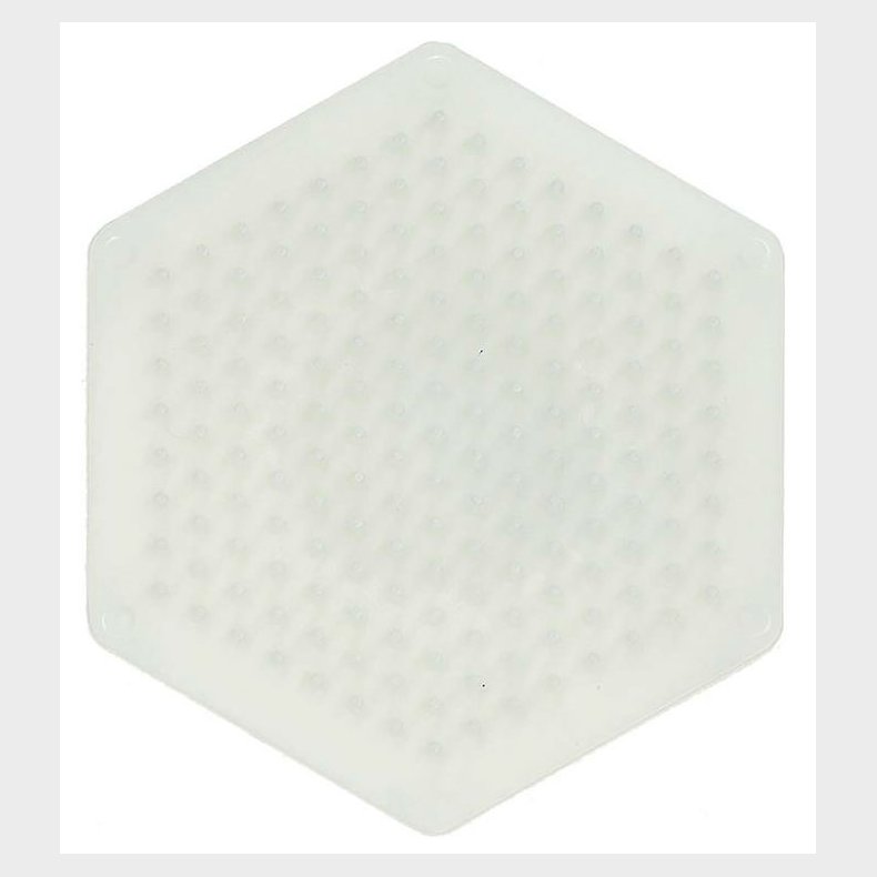 Hama Bio Midi Perleplade - Lille Sekskant - 8x8,5cm