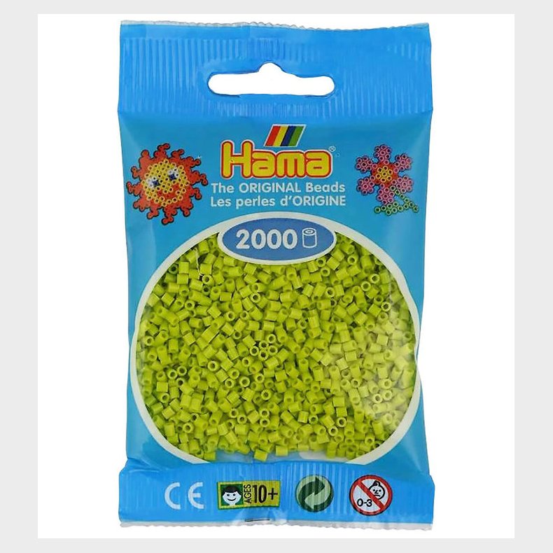 Hama MIi Perler - 2000 stk. - 104 Lime