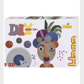 Hama Midi Art - 6000 stk. - Maske