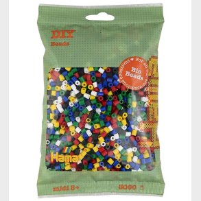 Hama Bio Midi Perler - 3000 stk. - 198 Mix