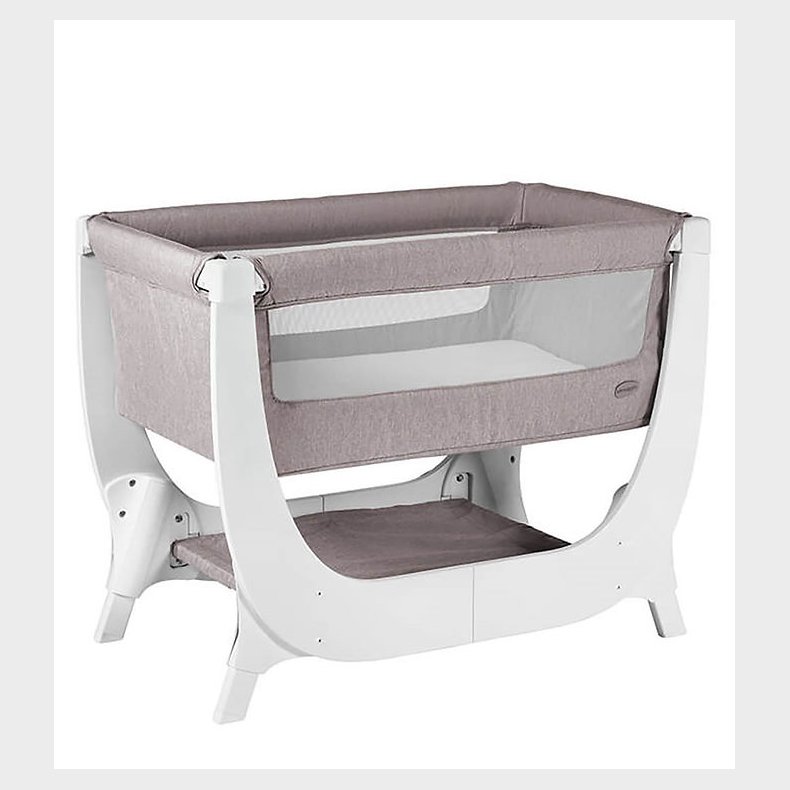SHNUGGLE Babyseng - Air Bedside Crib - Stone Grey