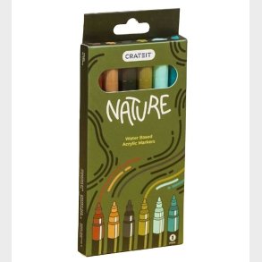 Crateit Tuscher - 1mm - 6 Stk. - Nature