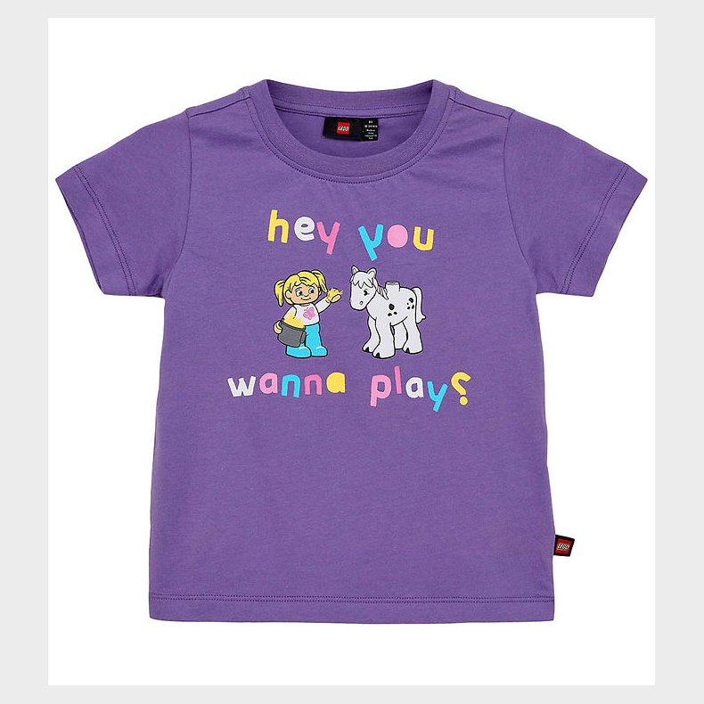 LEGO DUPLO T-shirt - LWTay - Dark Purple