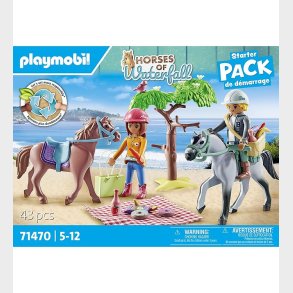 Playmobil Horses Of Waterfall - Ridetur til Stranden med Amelia