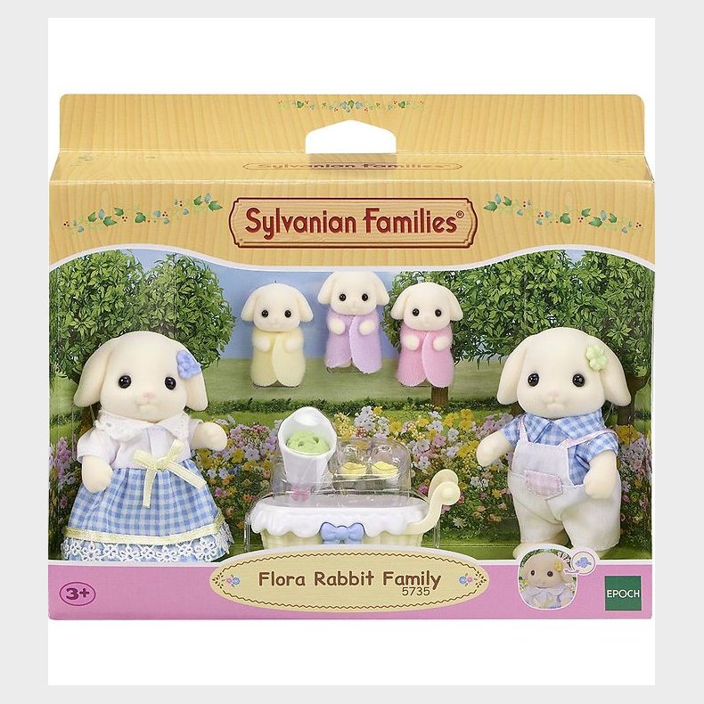 Sylvanian Families - Flora Rabbit Family - 5735