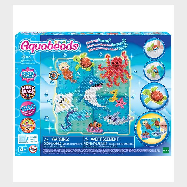 Aquabeads Perlest - 1500 stk. - Ocean Splash Scene