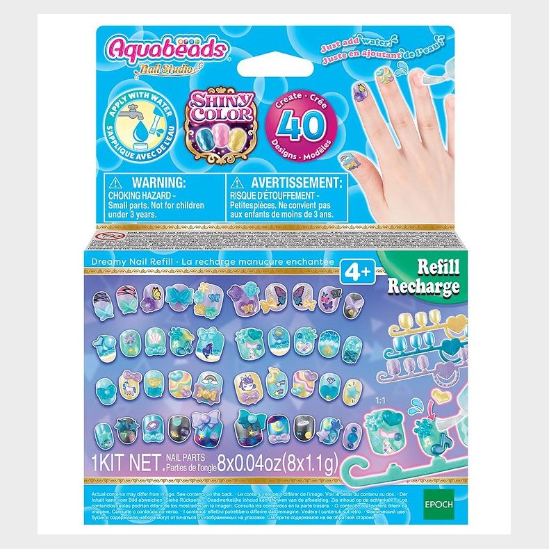 Aquabeads Perlest - Nail Studio - Dreamy Nail Refill