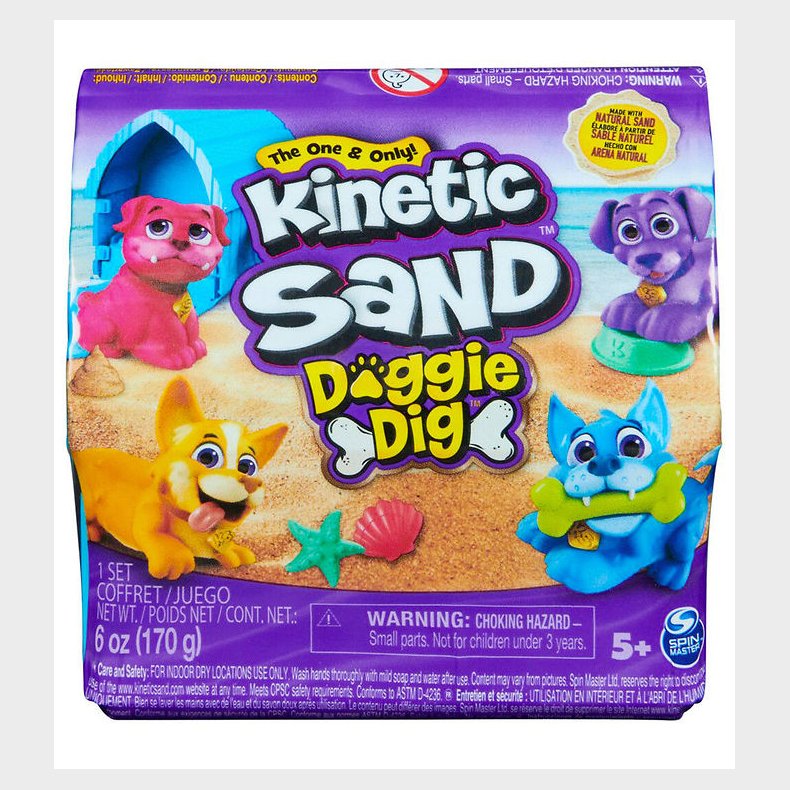 Kinetic Sand Strandsand - 170 g - Doggie Dig