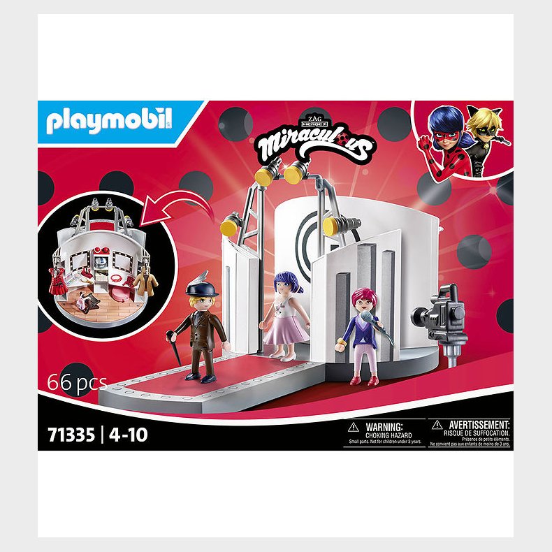 Playmobil Miraculous - Gabriels Modeshow - 71335 - 66 Dele