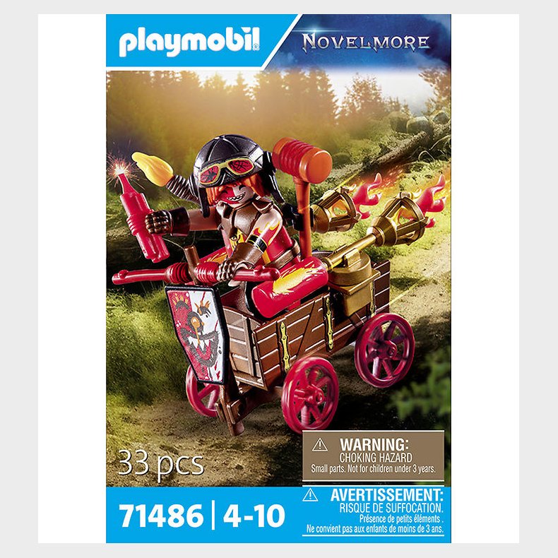 Playmobil Novelmore - Kahbooms Racerbil - 33 Dele - 71486