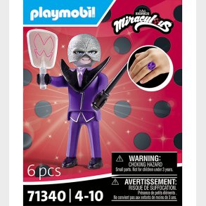 Playmobil Miraculous - Hawk Moth - 71340 - 6 Dele
