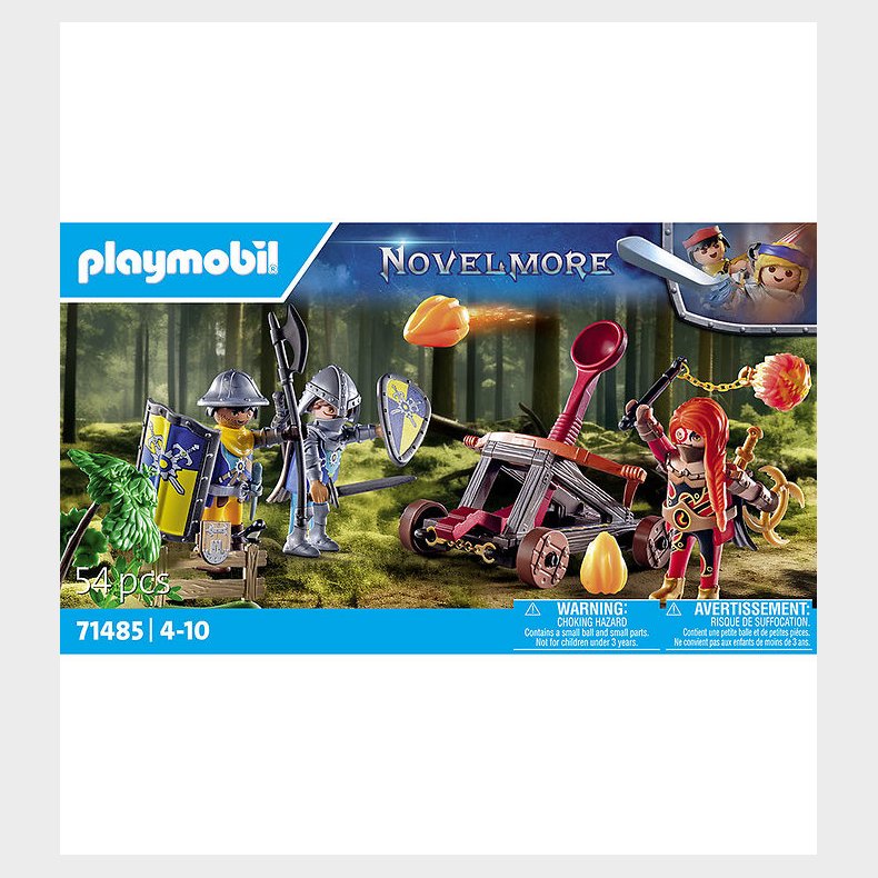 Playmobil Novelmore - Bagholdsangreb I Vejsiden - 71485 - 54 Del