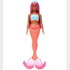 Barbie Dukke - 30 cm - Core - Havfrue - Dark Coral